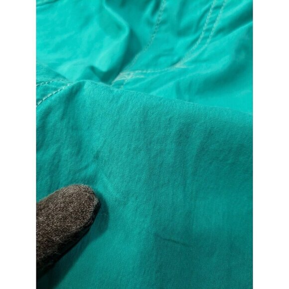 Kuhl Shorts Womens 14 Cotton Nylon Stretch Hiking Flap Pockets Bluish Green - Picture 11 of 15